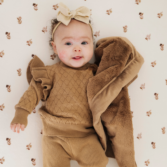 MINKY STRETCH LUXE CRIB SHEETS