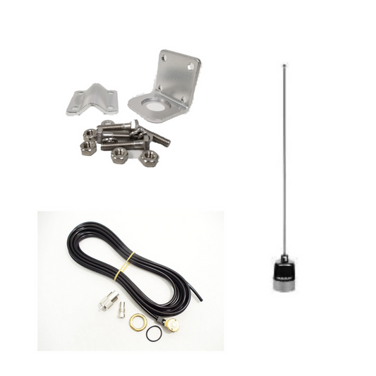 Mirror Mount Antenna Kit for GMRS | Right Channel Radios
