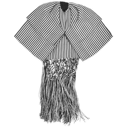 Moño Charro corbatín color gris oscuro formal