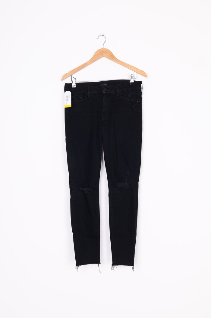 Mother Womens Black Jeans Size W 28