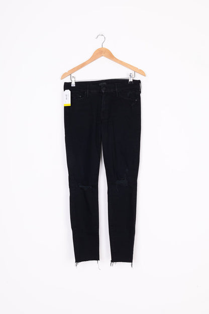 Mother Womens Black Jeans Size W 28