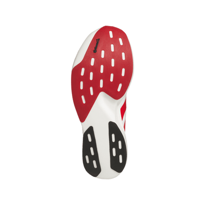 adidas Nebraska Cornhuskers Adizero Evo SL Running Shoes | Cloud White / Team Power Red / Core Black | Men's