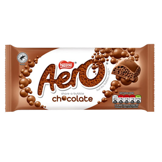 Nestle Aero Share a Bubble Milk Chocolate Bar Candy - 12 Count