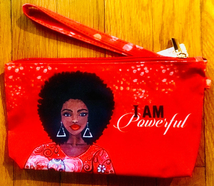 NEW!!! I Am Powerful Cosmetic Pouche