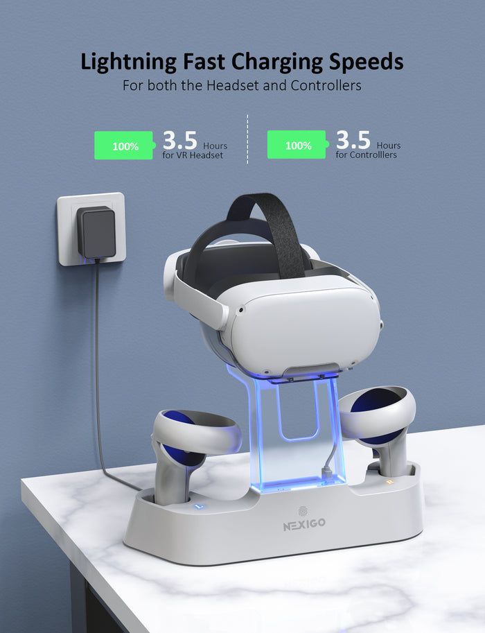 NexiGo S20 Pro Charging Dock For Meta/Oculus Quest 2 consumerelectronics - NexiGo