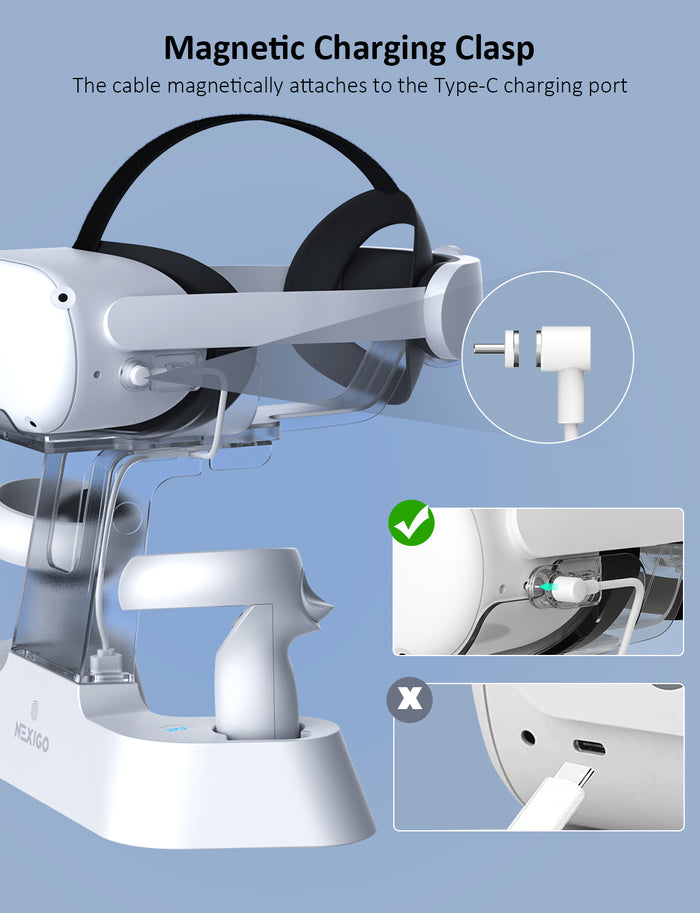 NexiGo S20 Pro Charging Dock For Meta/Oculus Quest 2 consumerelectronics - NexiGo