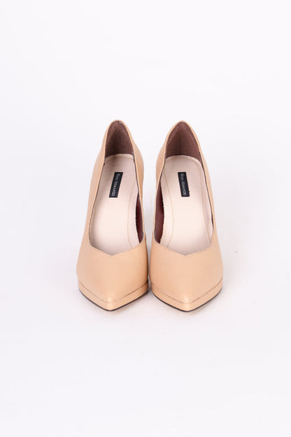 Nina Armando Womens Beige Heels Size EU 39