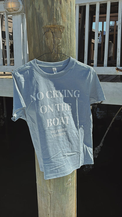 NO CRYING TEE