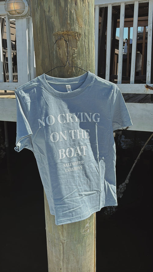 NO CRYING TEE