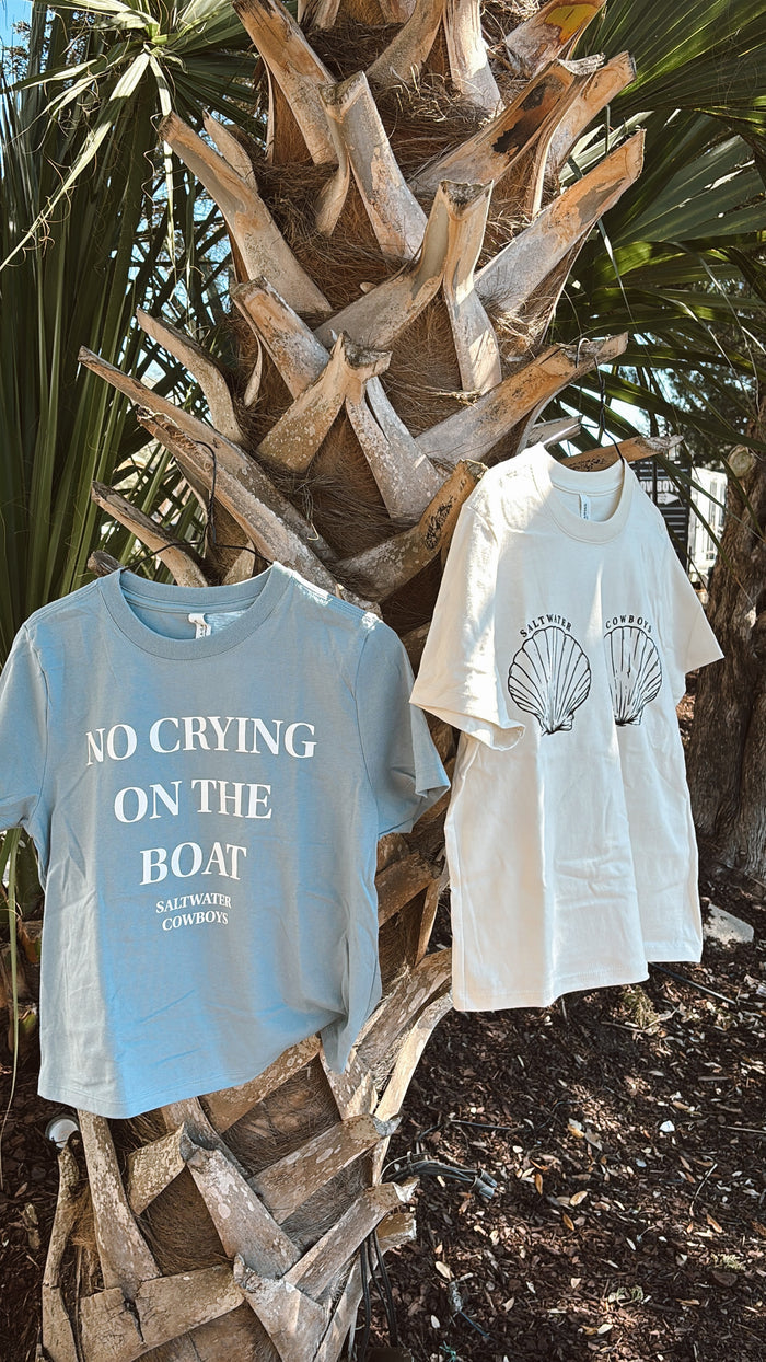 NO CRYING TEE