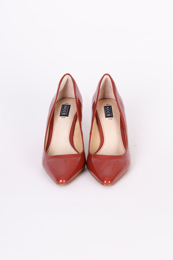 noir Womens Brown Heels Size EU 40