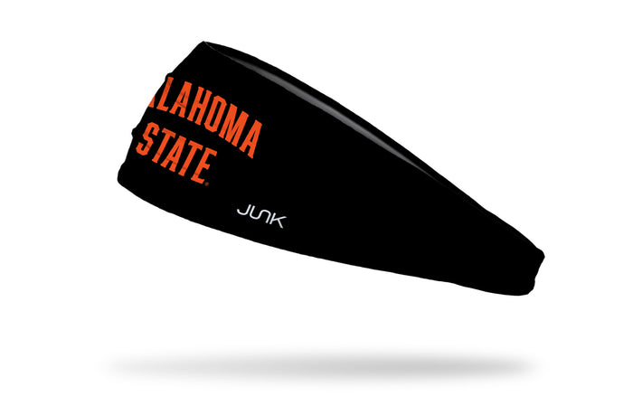 Oklahoma State University: Wordmark Black Big Bang Lite Headband - View 2