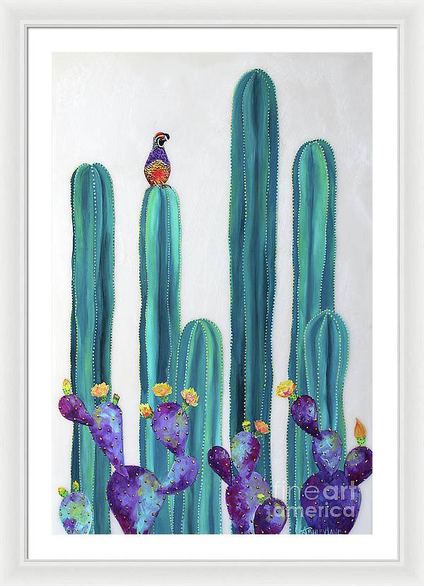 24" x 36" / White / White
