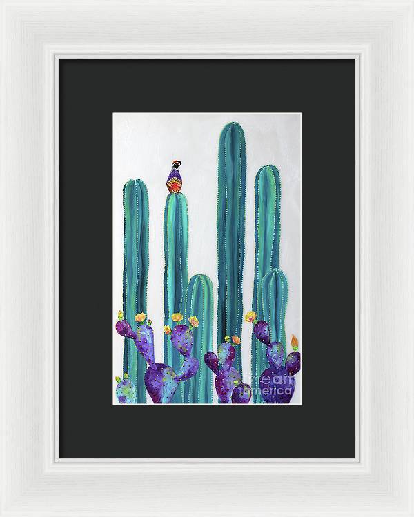 On Perch - Framed Print