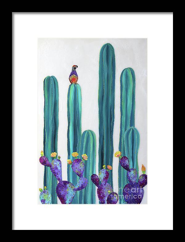 On Perch - Framed Print