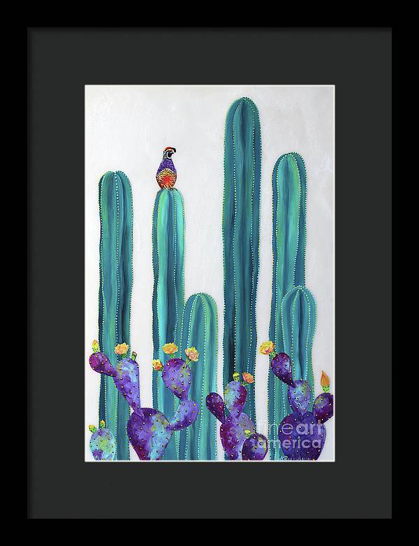 On Perch - Framed Print