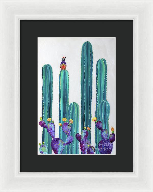On Perch - Framed Print