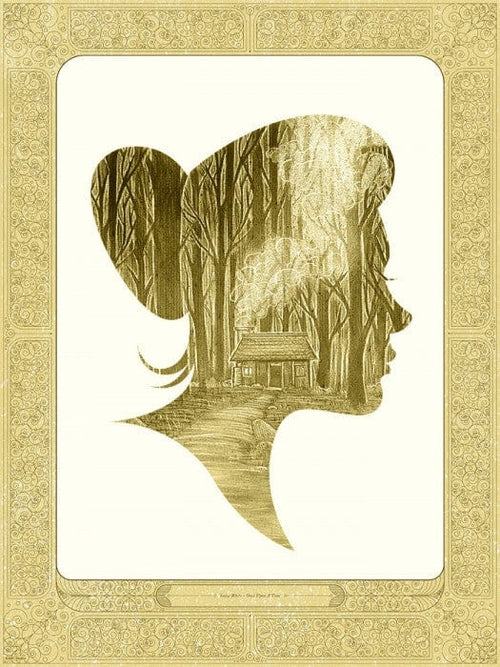 Once Upon A Time Snow White   Variant Kevin Tong poster