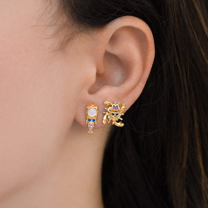 One Piece Nico Robin Earring Set