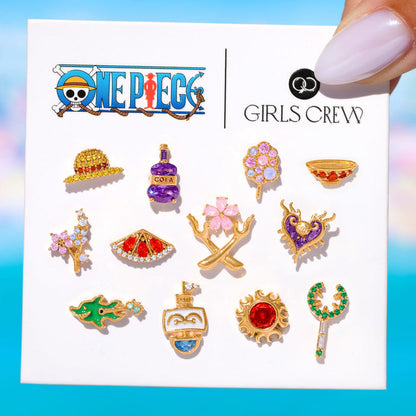One Piece Nico Robin Earring Set