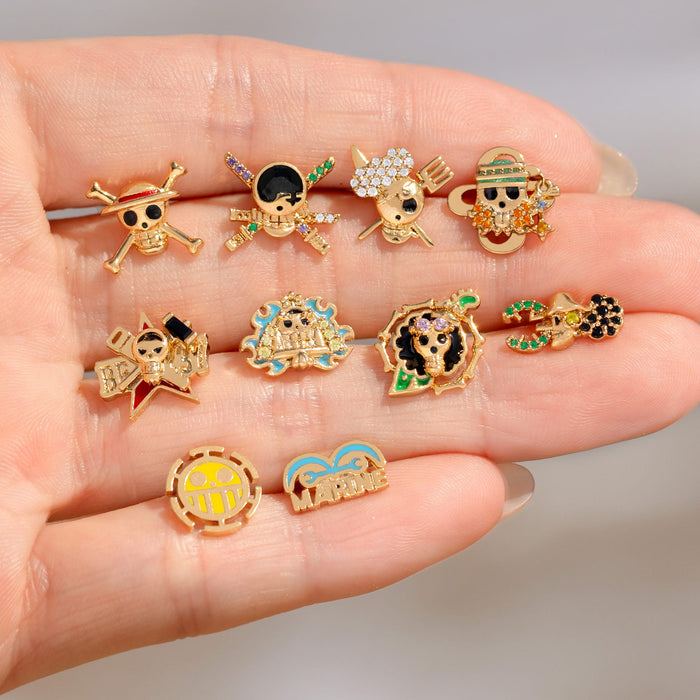 One Piece Usopp Earring Set