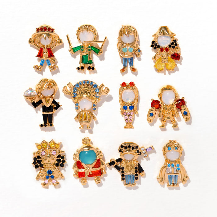 One Piece Usopp Earring Set