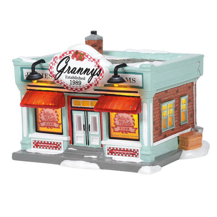 Original Snow Village | Jelly Of The Month Club | Lighted Buildings