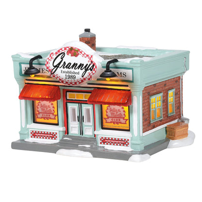 Original Snow Village | Jelly Of The Month Club | Lighted Buildings