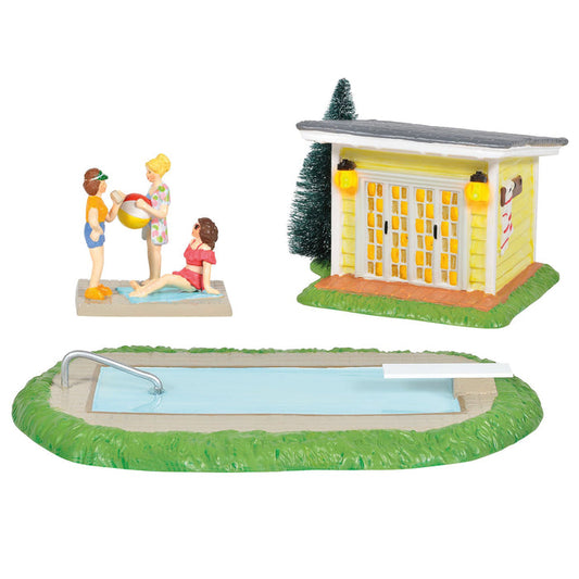 Original Snow Village | Pool Fantasy | Lighted Buildings