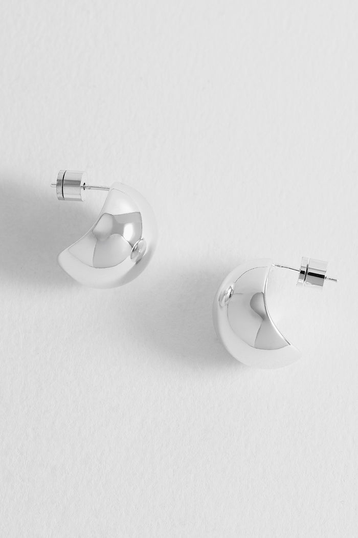 Oversized Sphere Stud Earrings