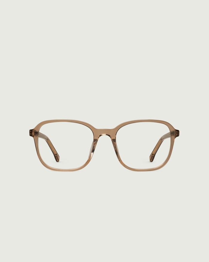 Ceylon::Paige Eyeglasses square brown plant-based plastic front