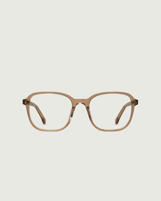 Ceylon::Paige Eyeglasses square brown plant-based plastic front