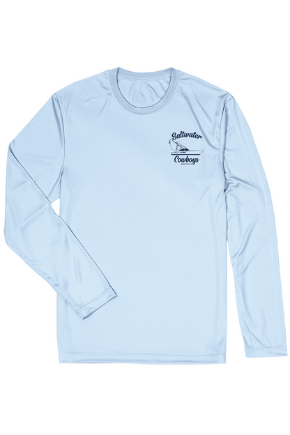 PASTEL BLUE BOAT TEE