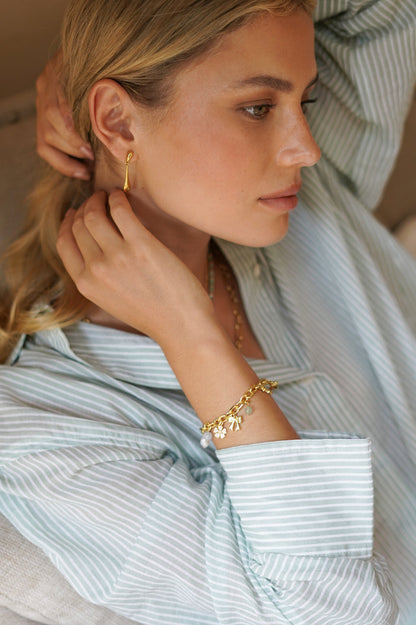 Pastel Charm T-Bar Bracelet