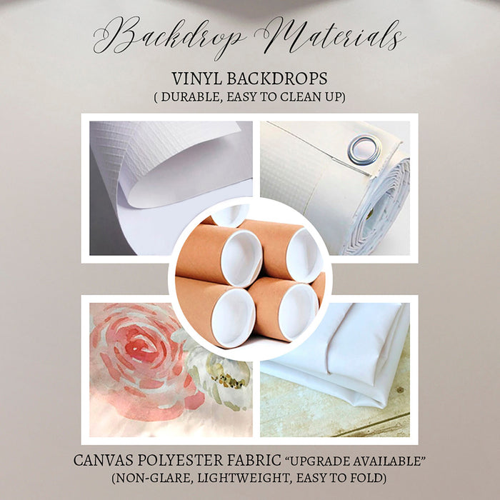 Personalized Lingerie Soiree Backdrop, Bridal Shower Decor (Printed or Printable File)