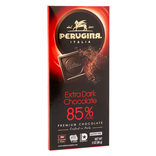 Perugina Extra Dark Chocolate 85% Cacao Bars - 12 Count