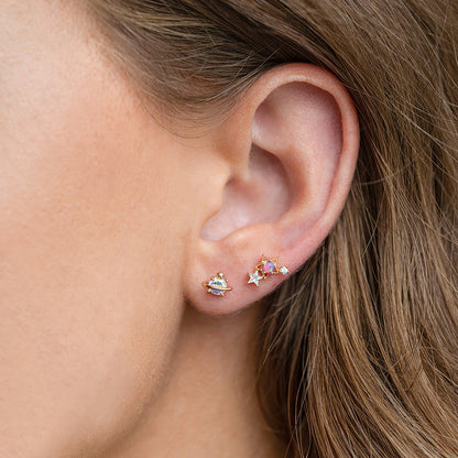 Petite Planet Piercing Style Earring