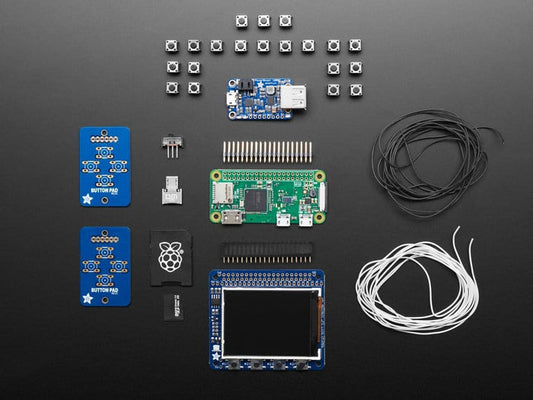Pi GRRL Zero Parts Kit - Includes Pi Zero W (CASE NOT INCLUDED) [discontinued] by Adafruit - The Pi Hut