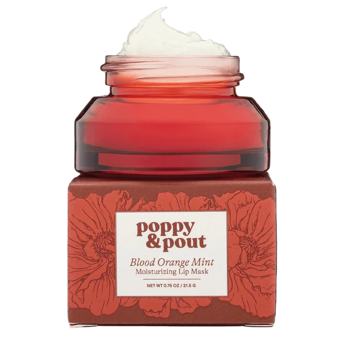 Poppy & Pout Lip Mask | Blood Orange Mint