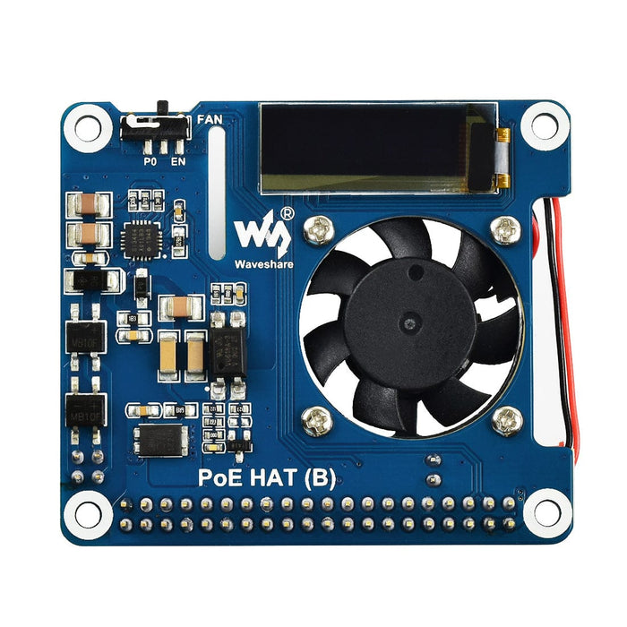Power over Ethernet HAT for Raspberry Pi 4/3B+ by Waveshare - The Pi Hut