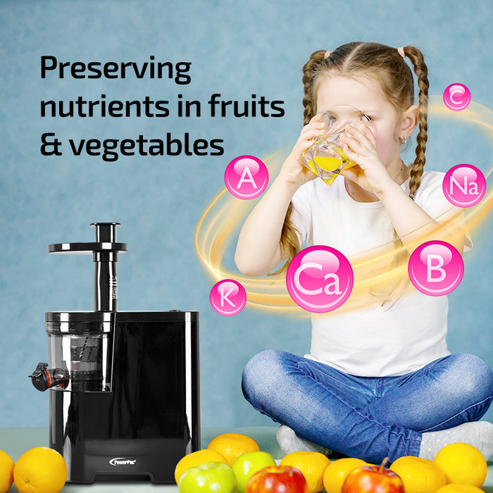 PowerPac Juice Extractor, Slow Juicer, Cold Press Juicer (PP3407)