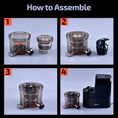 PowerPac Juice Extractor, Slow Juicer, Cold Press Juicer (PP3407)