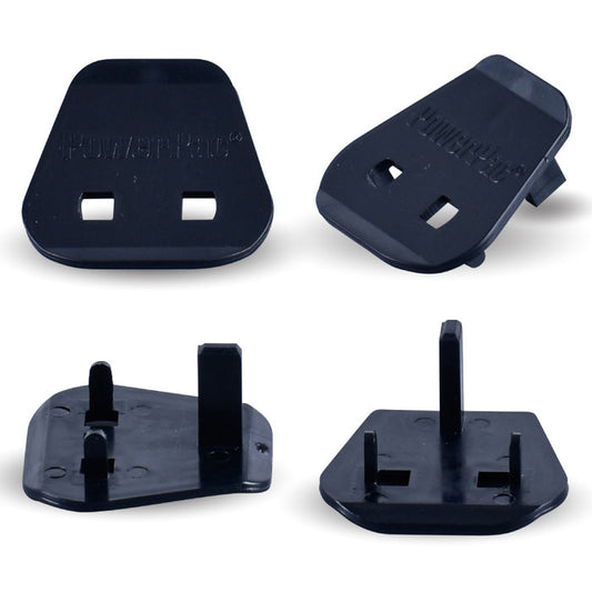 PowerPac Socket Plug Key 2 Pin To 3 Pin UK x4 packs (PK)