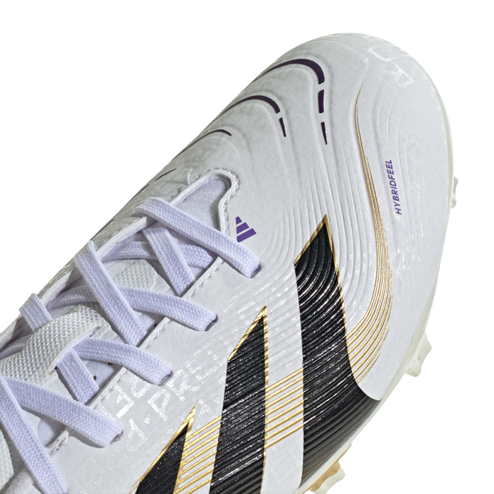 adidas Predator League Firm/Multi-Ground Cleats | Lucid Red / Core Black / Cloud White | Kids
