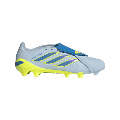 adidas Predator League Fold-Over Tongue FG Soccer Cleats | Crystal Sky / Ray Blue / Team Solar Yellow | Men's