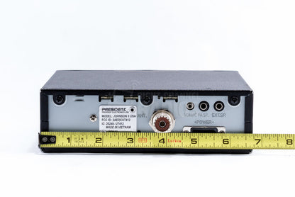 President Johnson II - Back View with Dimensions