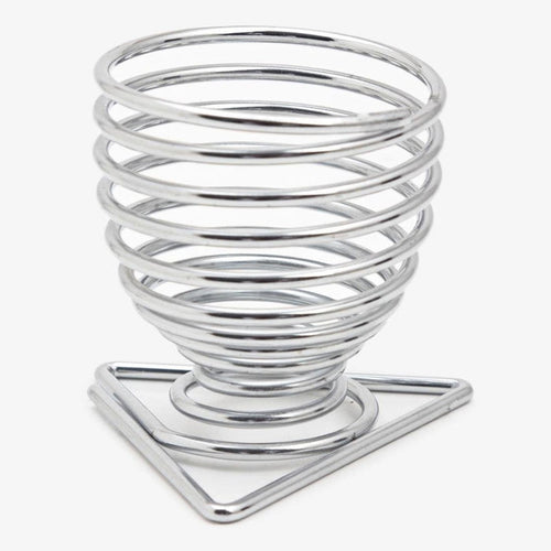 Progressive Spiral Egg Cup - Silver