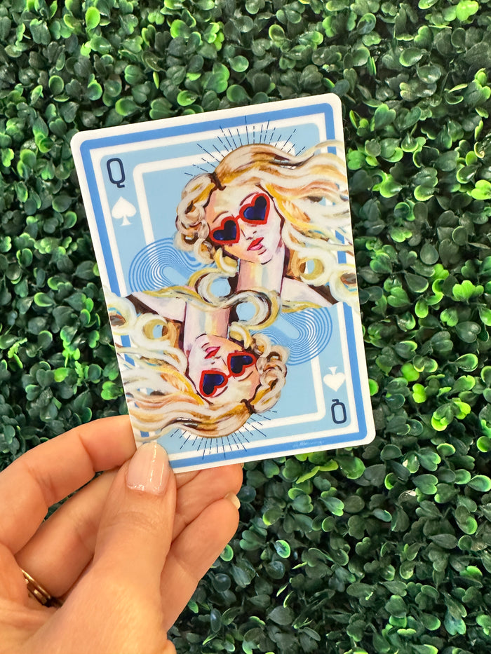 Queen of the Skies Art Sticker