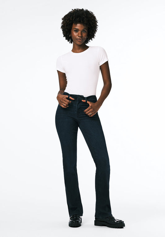Buffalo Women Jeans Navy Denim Denim Pants Stretch