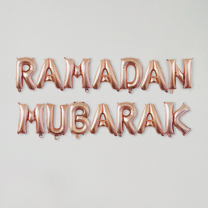Ramadan Mubarak Balloon Banner - Days of Eid